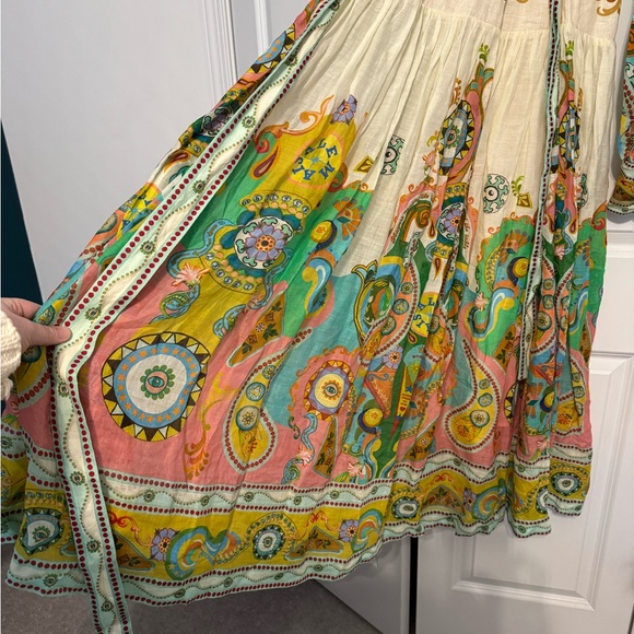 NWT Anthropologie ALÉMAIS Pinball Midi Shirt Dress - Picture 10 of 10